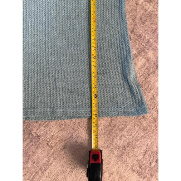 Emery Rose Women's Summer Green Color V-Neck Batwing Sleeve Loose Casual Shirt - Picture 6 of 7